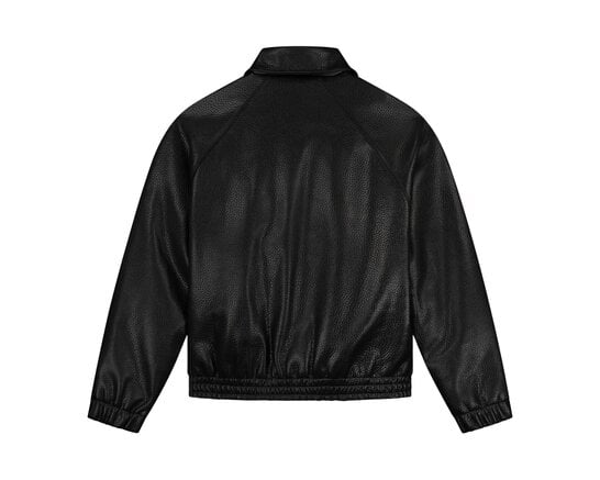Basic Leather Jacket Black AW25 251J Arte Antwerp Basic Leather Jacket Black AW25 251J