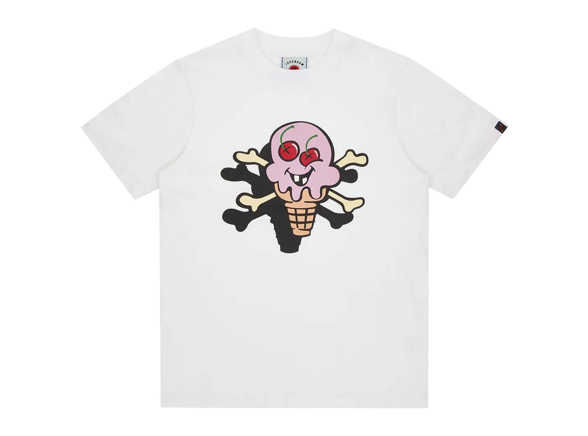 ICECREAM Cones & Bones T-shirt White IC25491