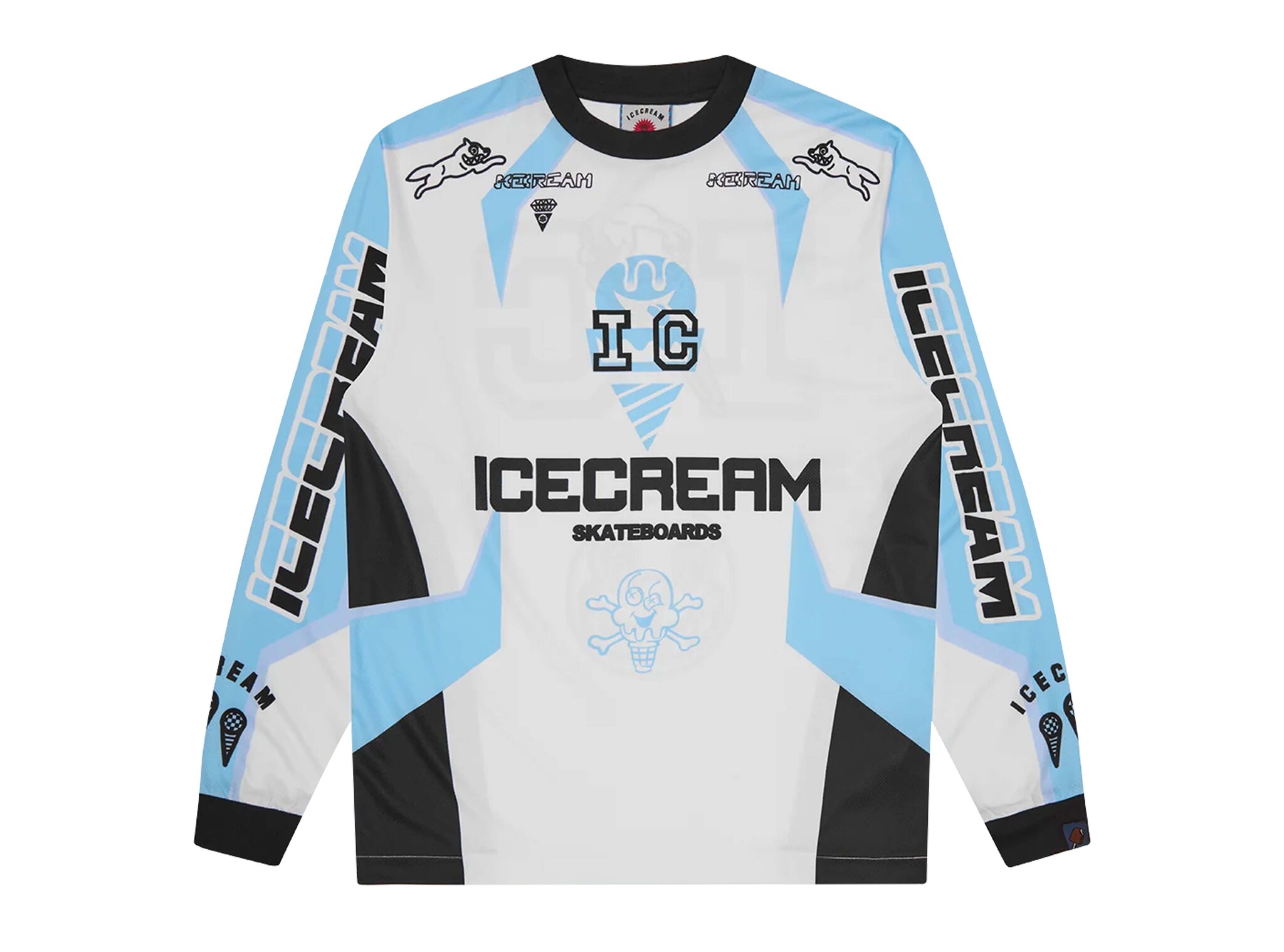 Motorcycle L/S T-Shirt Multi IC25473 ICECREAM Motorcycle L/S T-Shirt Multi IC25473