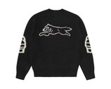 Running Dog Knitted Crewneck Black IC25468 ICECREAM Running Dog Knitted Crewneck Black IC25468