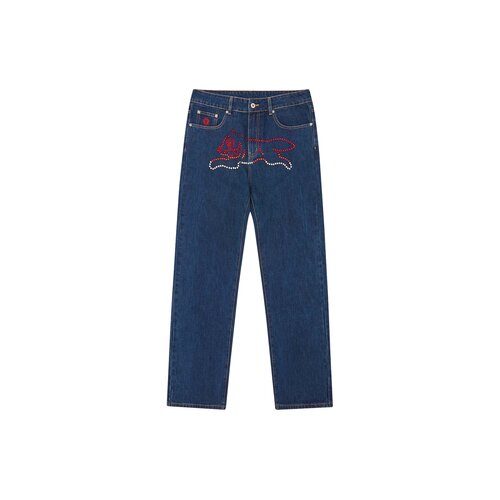 Crystal Running Dog Denim Pant Indigo IC25486