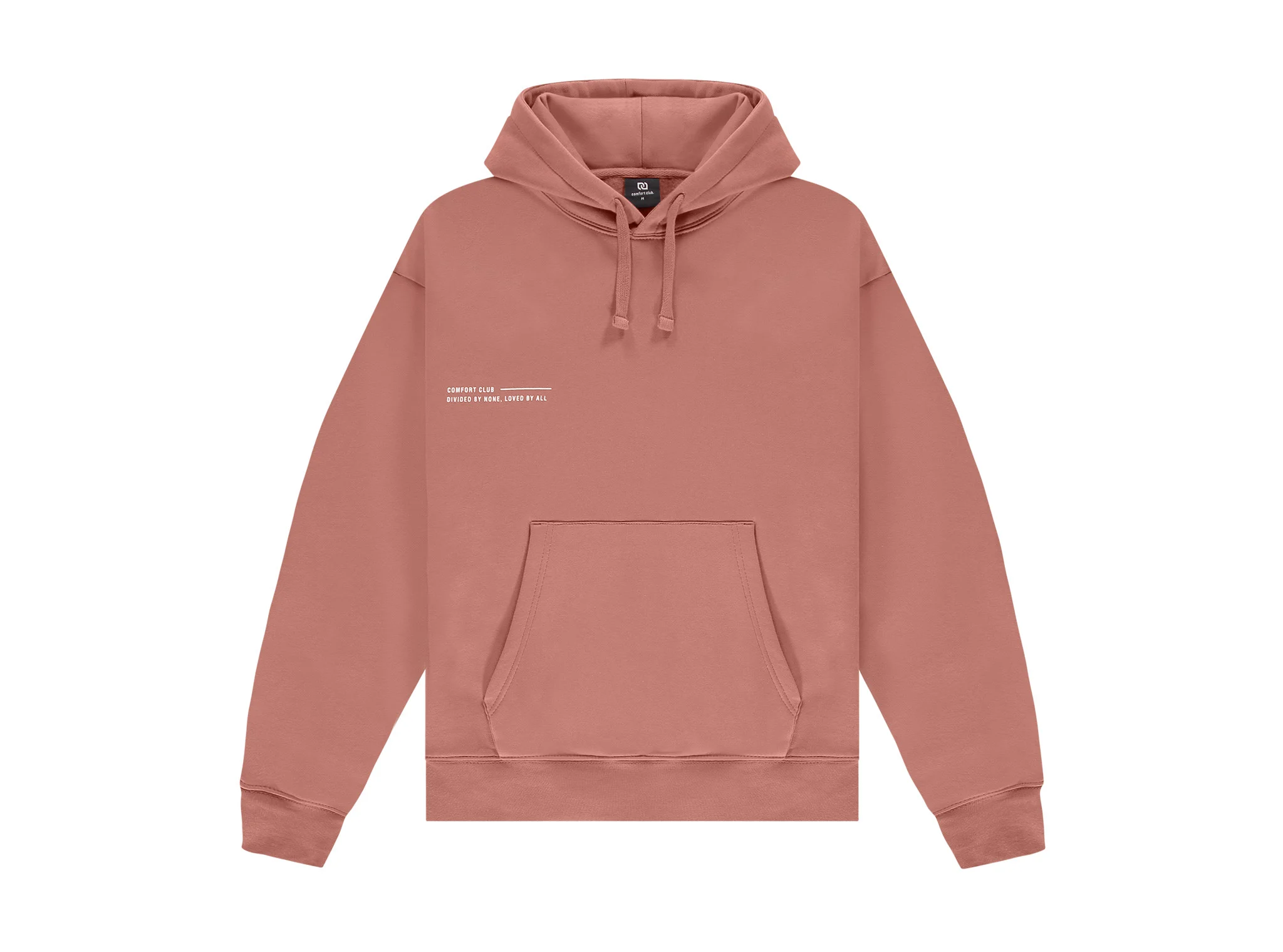 Comfort Club Hoodie Red Clay BC1030 015