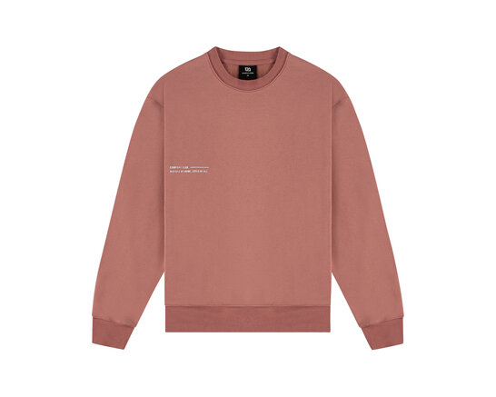 Collectiq Crewneck Red Clay BC1030 014