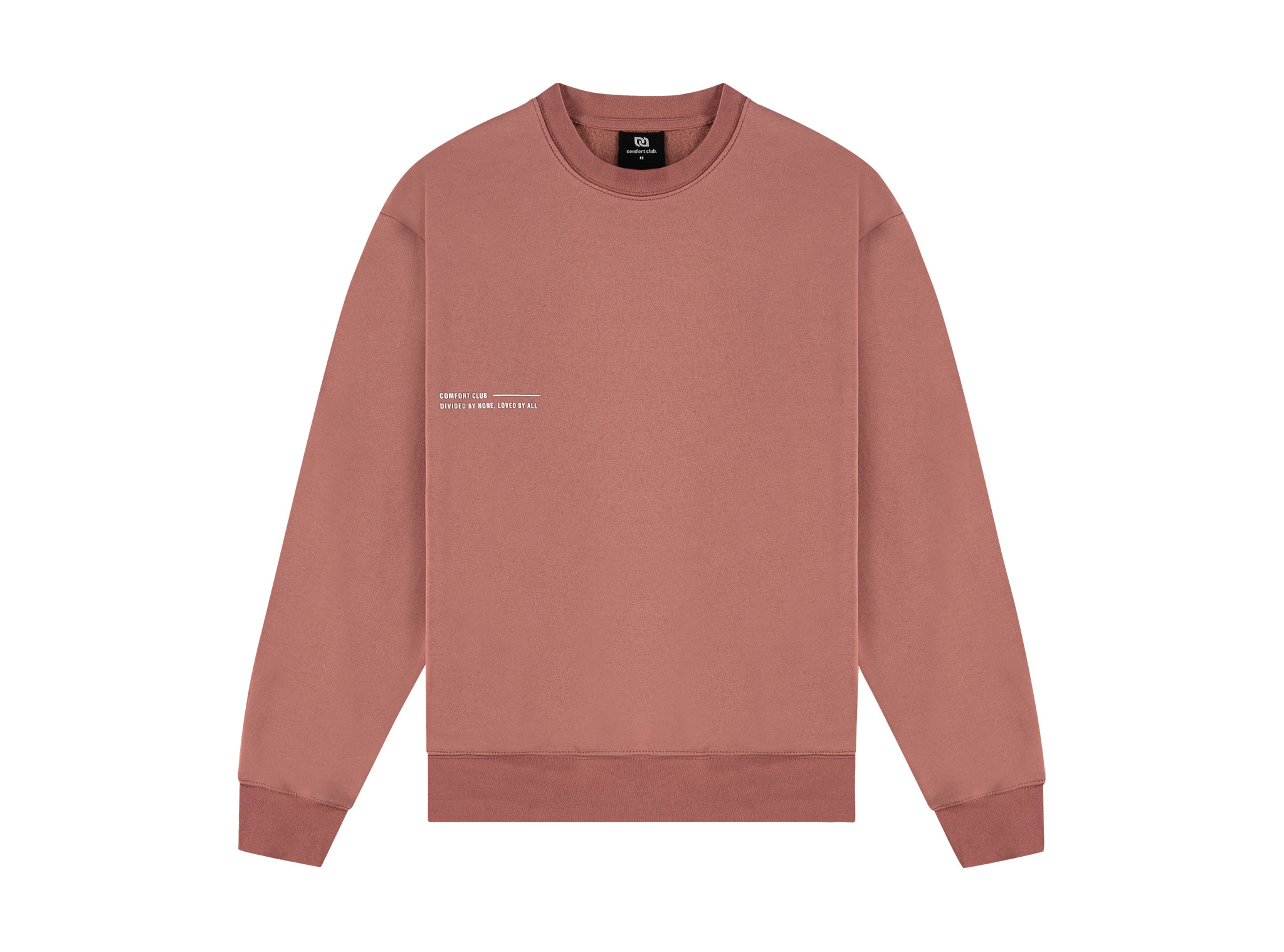 Comfort Club Crewneck Red Clay BC1030 014