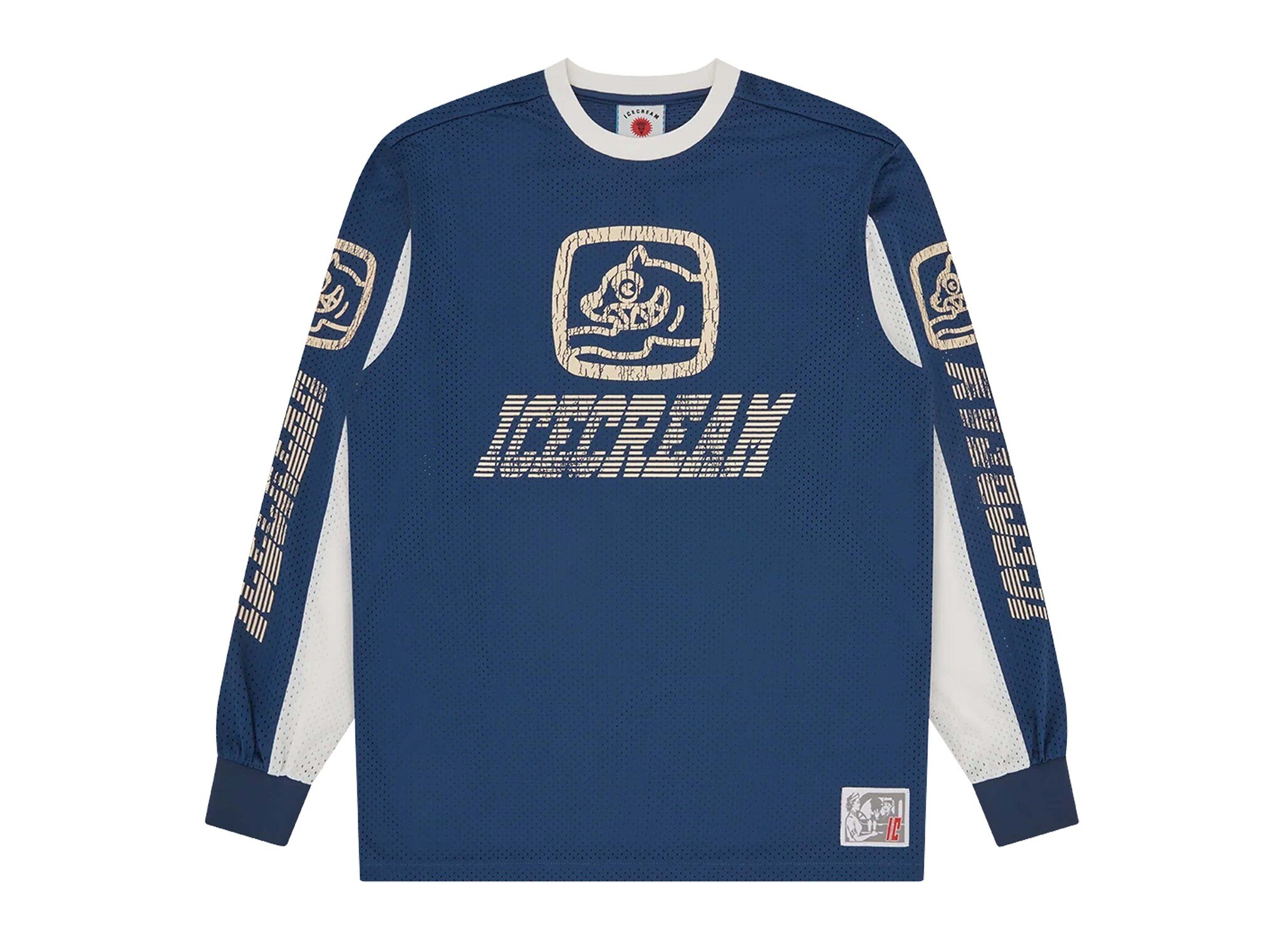 ICECREAM Racing Moto Jersey Navy IC25436
