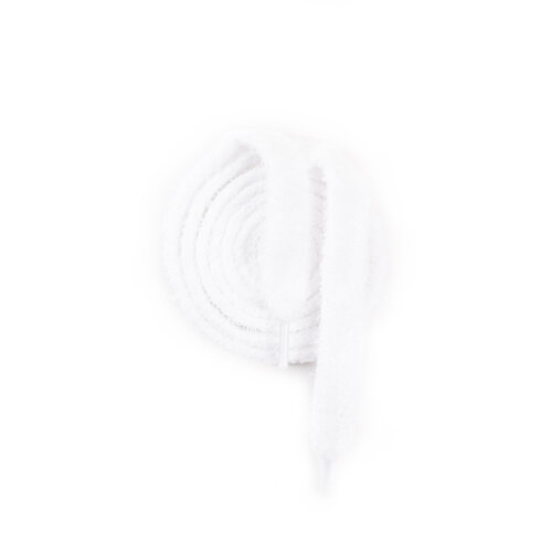 Fluffy Laces White