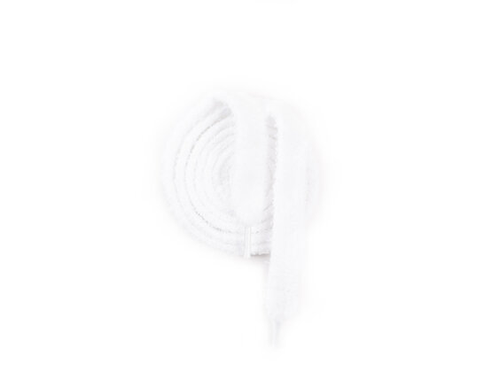 Fluffy Laces White Bruut Fluffy Laces White