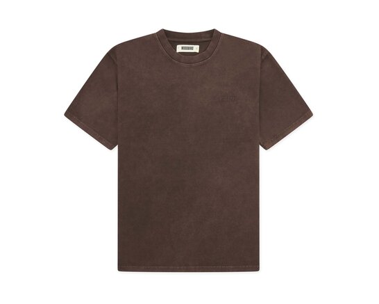 WBBaine Washed Tee Brown 2446 431 Woodbird WBBaine Washed Tee Brown 2446 431