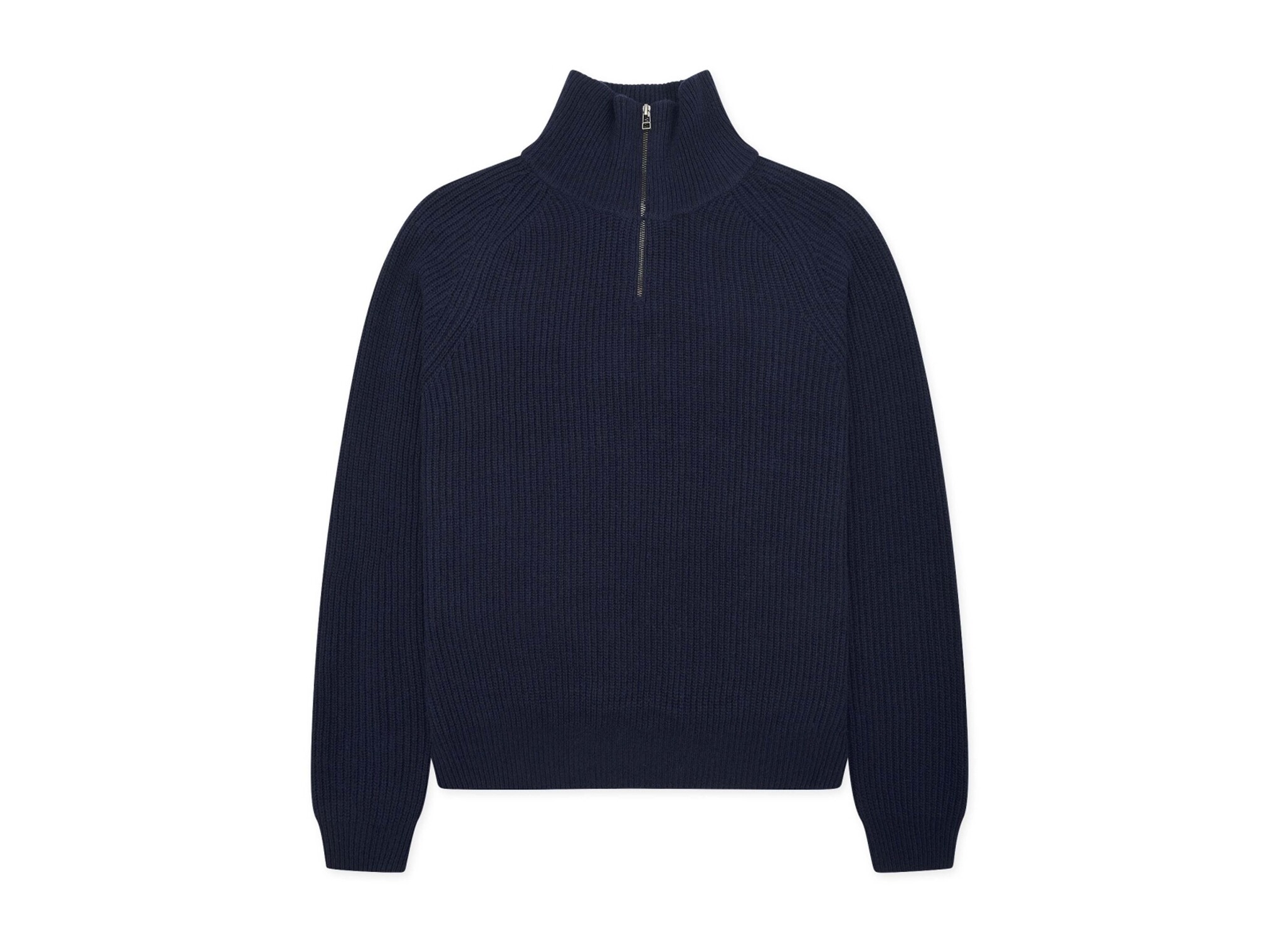 Woodbird WBLass Wool Half-Zip Navy 2436 800