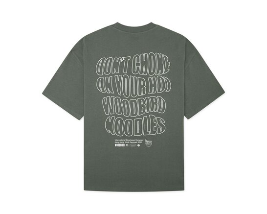 WBBeam Wobble Tee Grey Green 2546 406 Woodbird WBBeam Wobble Tee Grey Green 2546 406