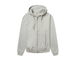 WBFuji Base Zip Hoodie Light Grey Melange 2536 631 Woodbird WBFuji Base Zip Hoodie Light Grey Melange 2536 631