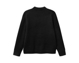 WBKoon Zip Whole Cardigan Black 2546 800 Woodbird WBKoon Zip Whole Cardigan Black 2546 800