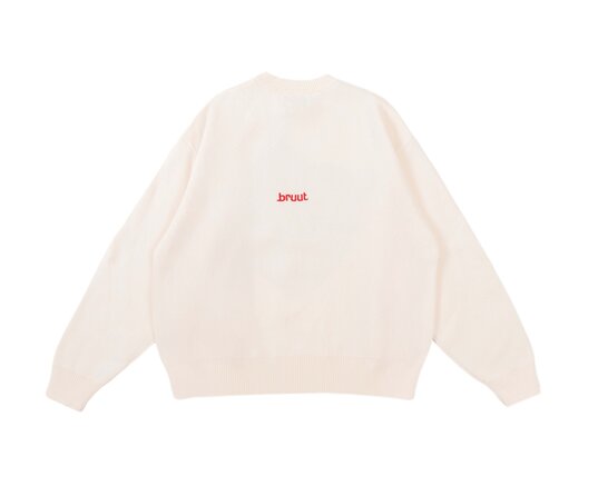 Yalda Knit Off White BT2543 001 Bruut Yalda Knit Off White BT2543 001