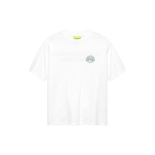 Logo Tee White Sea Green 2601063001