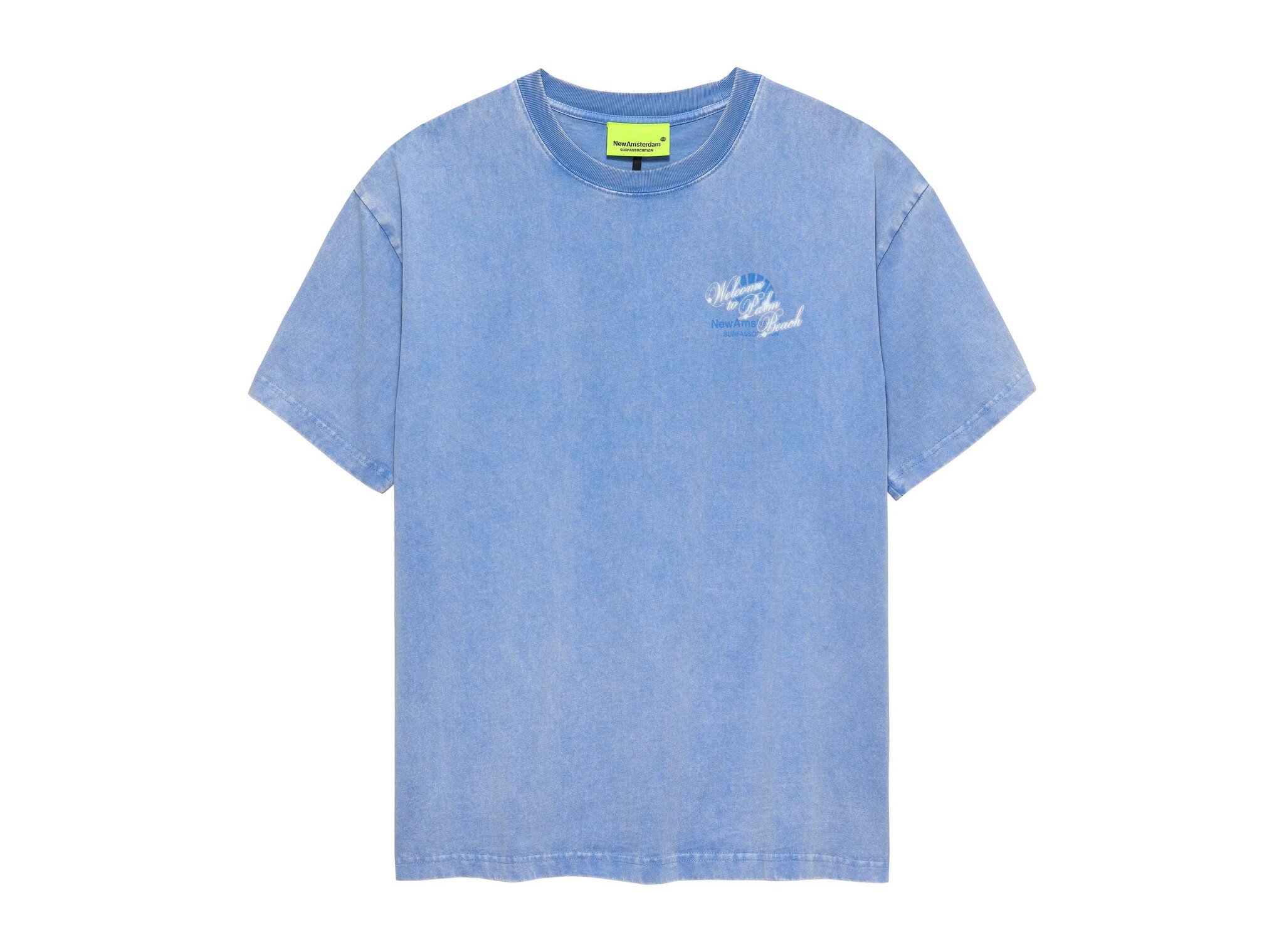 Welcome to Palm Beach Tee Blue 2601079001 New Amsterdam Surf Association Welcome to Palm Beach Tee Blue 2601079001