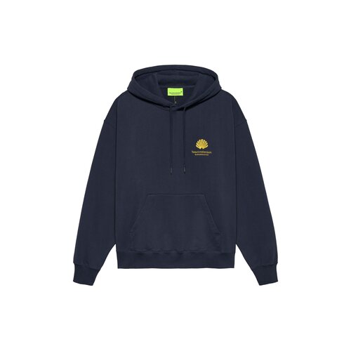 Logo Hoodie Navy Blazer Sun Yellow 2601117002