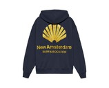 Logo Hoodie Navy Blazer Sun Yellow 2601117002 New Amsterdam Surf Association Logo Hoodie Navy Blazer Sun Yellow 2601117002