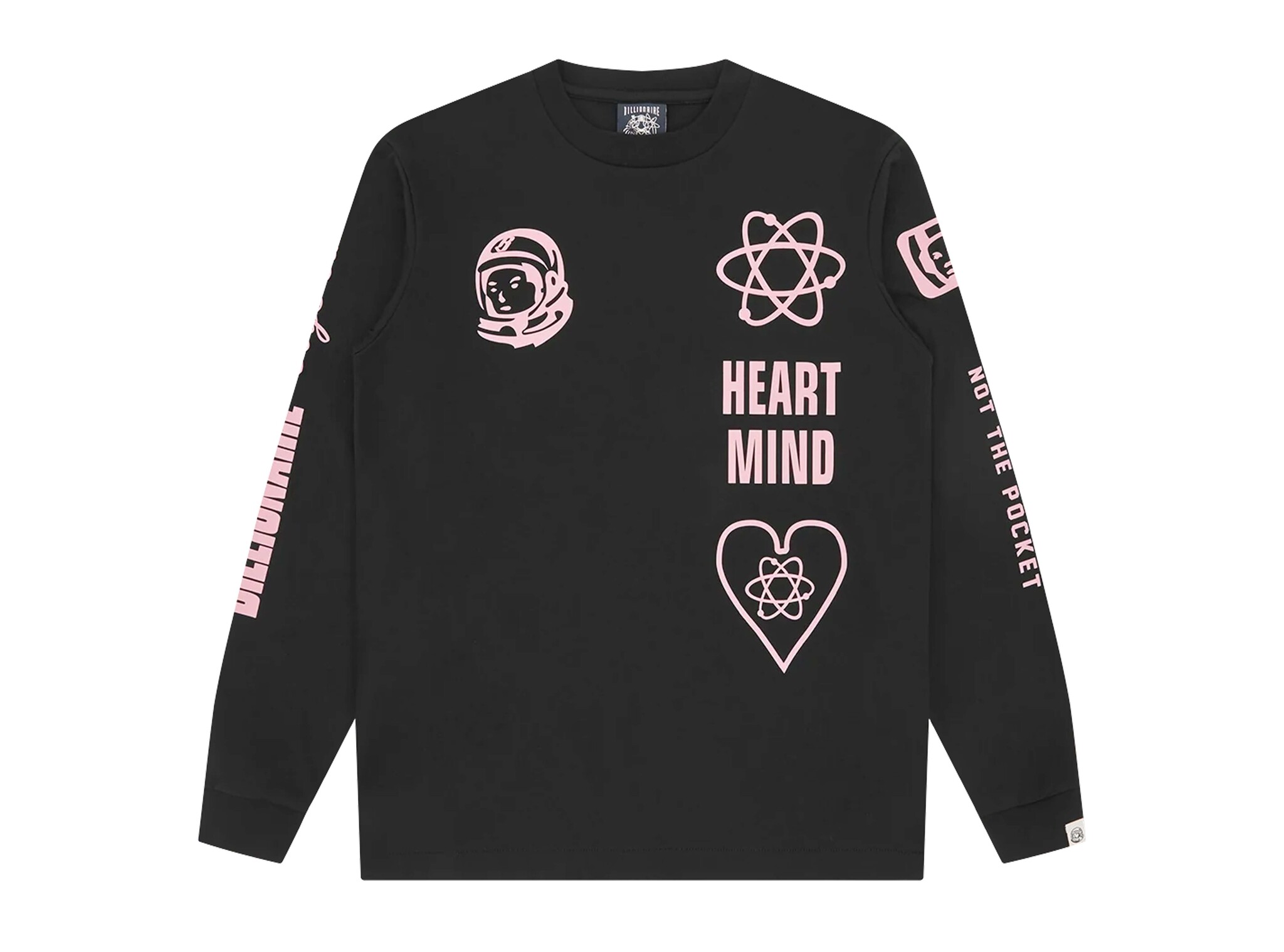 Multi Graphic LS Tee Black B25437 Billionaire Boys Club Multi Graphic LS Tee Black B25437