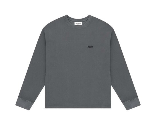Halftone Waffle Crewneck Grey HAL-WAF-CRE-GRE Arbor Antwerp Halftone Waffle Crewneck Grey HAL-WAF-CRE-GRE