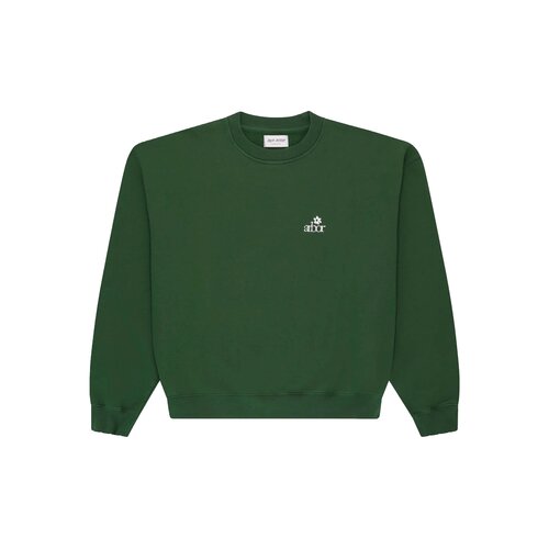 Mini Flower Crewneck Green MIN-FLO-GRE-CRE