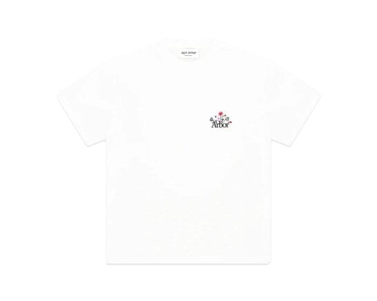 Flower Garden T-shirt White FLO-GAR-T-SHI Arbor Antwerp Flower Garden T-shirt White FLO-GAR-T-SHI