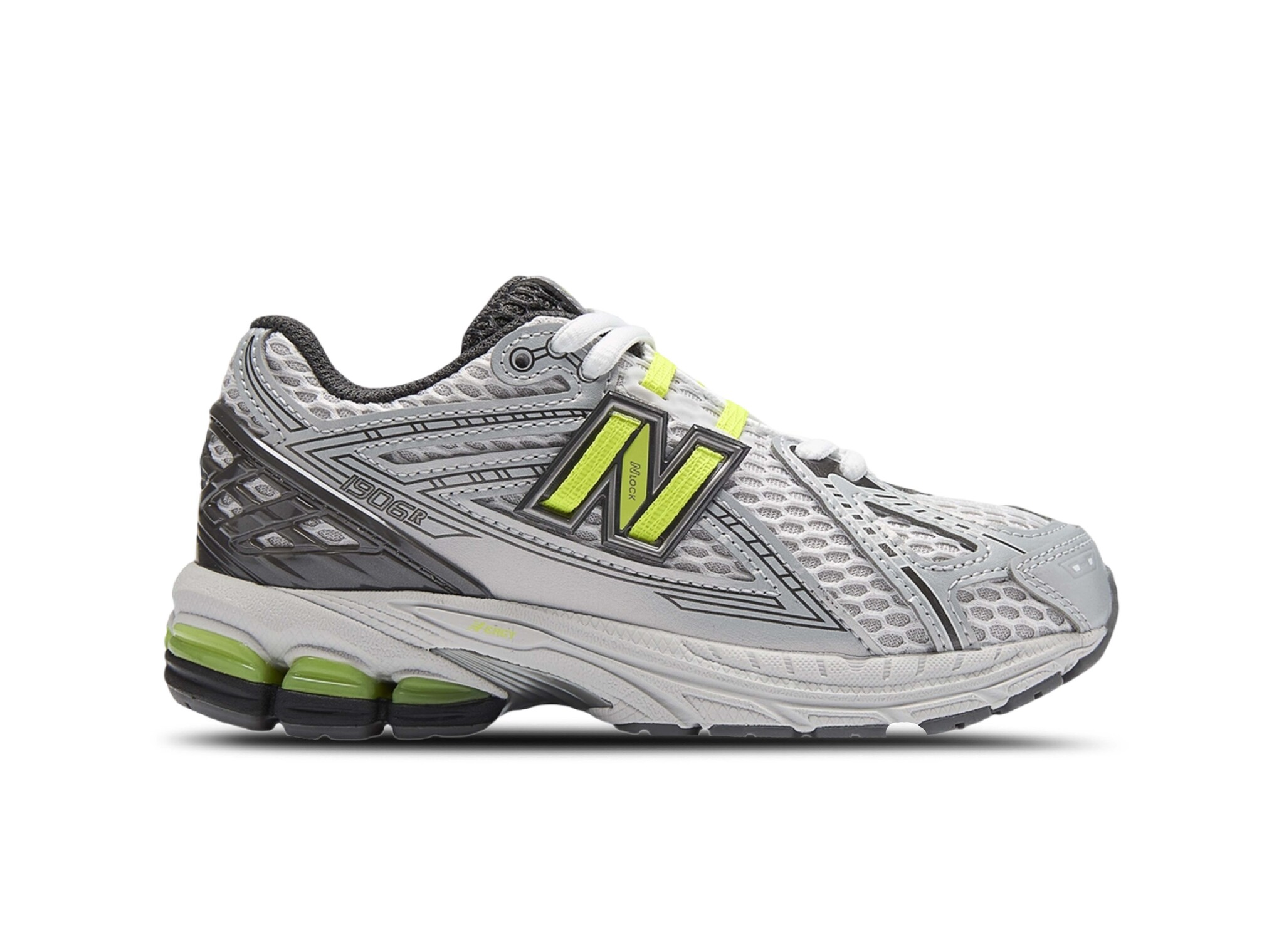 P190662 Black Metallic Alkaline Green P190662Y New Balance P190662 Black Metallic Alkaline Green P190662Y