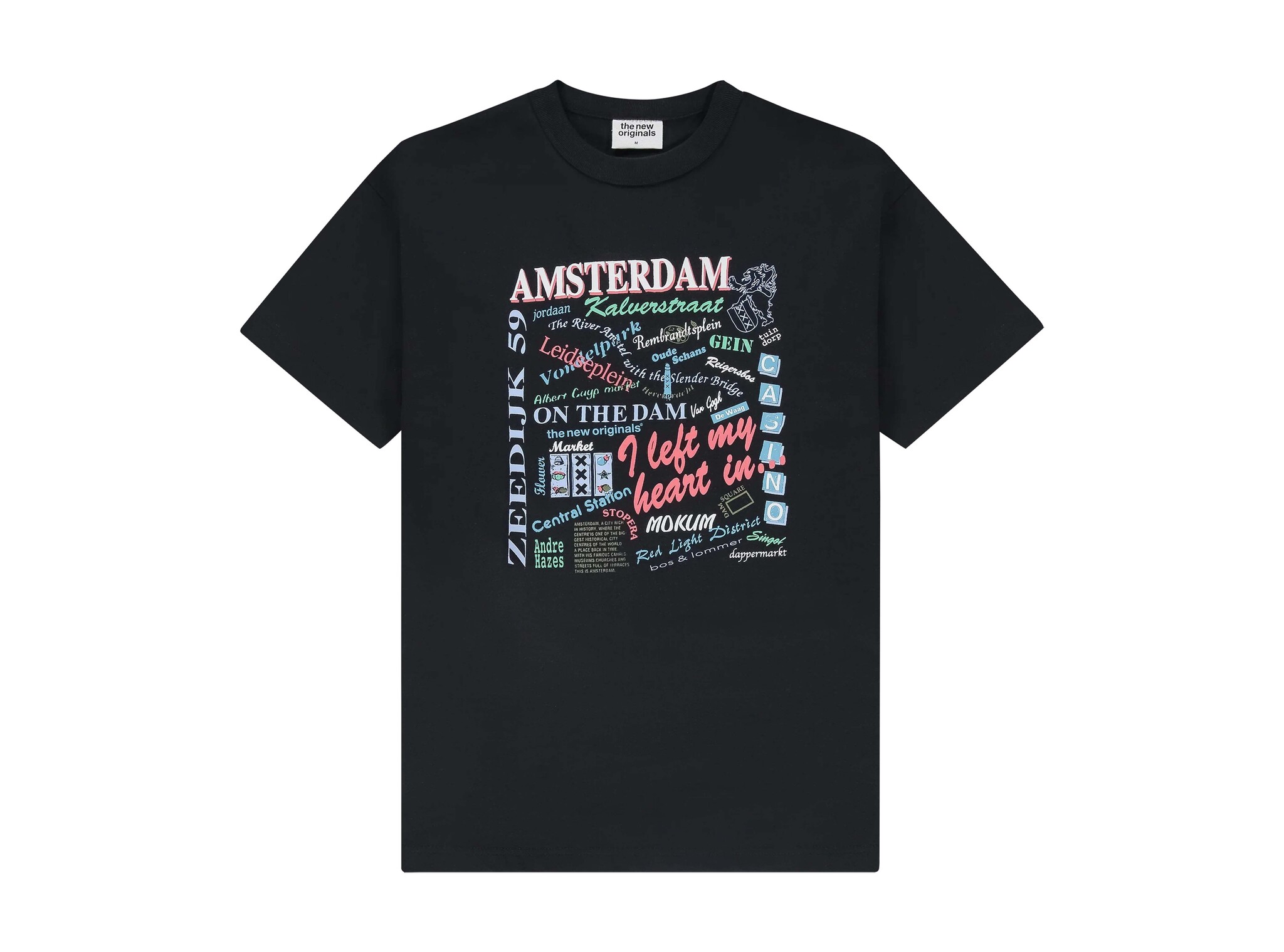 Souvenir Tee Black TNO465 The New Originals Souvenir Tee Black TNO465