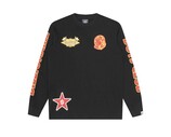 Billionaire Boys Club Multi Graphic LS Tee Black B25437