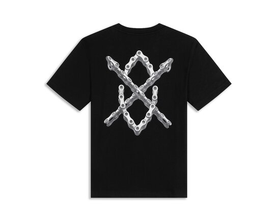Daily Paper Chain Shield T-Shirt Black 2610042