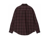 Carhartt WIP LS Edmands Shirt Edmands Check Natural Palisander I035951