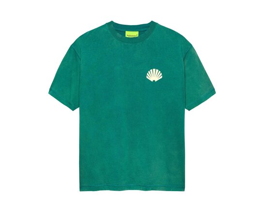 New Amsterdam Surf Association Logo Tee Sea Green Butter Yellow 2601064002