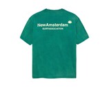 New Amsterdam Surf Association Logo Tee Sea Green Butter Yellow 2601064002