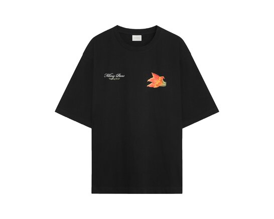 Filling Pieces Clothing Boxy Tee Zucchini Black 501289