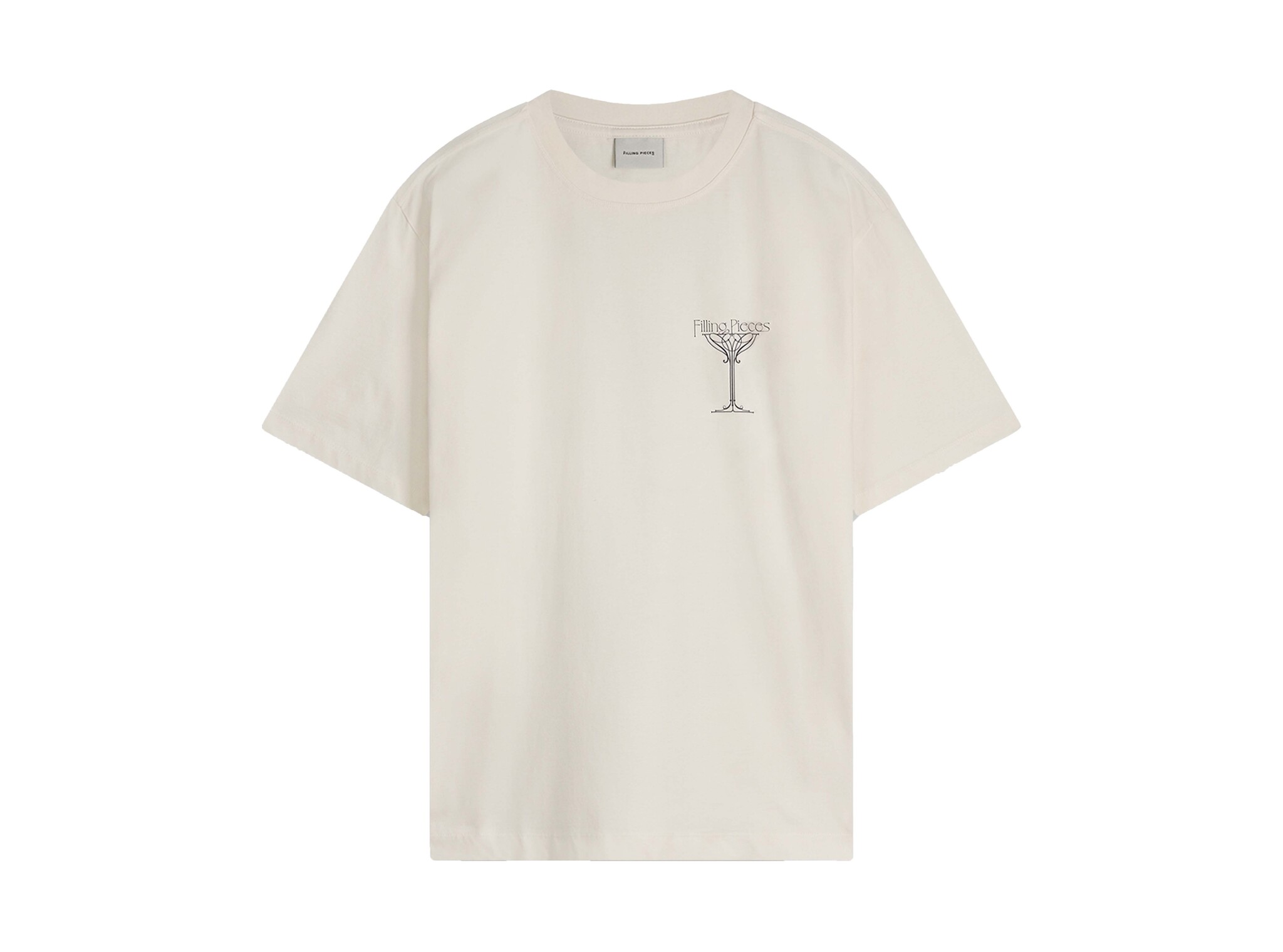 Filling Pieces Clothing Champagne Tee Antique White 500288