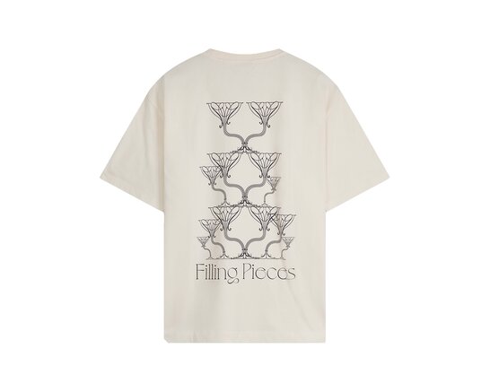 Filling Pieces Clothing Champagne Tee Antique White 500288