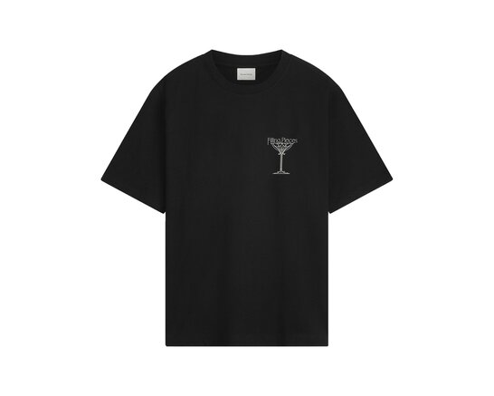 Filling Pieces Clothing Champagne Tee Black 500288