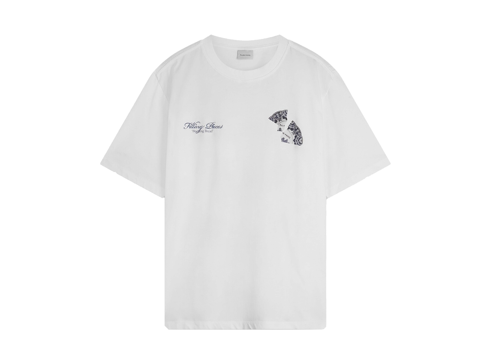 Broken Plate Tee White 500321 Filling Pieces Clothing Broken Plate Tee White 500321