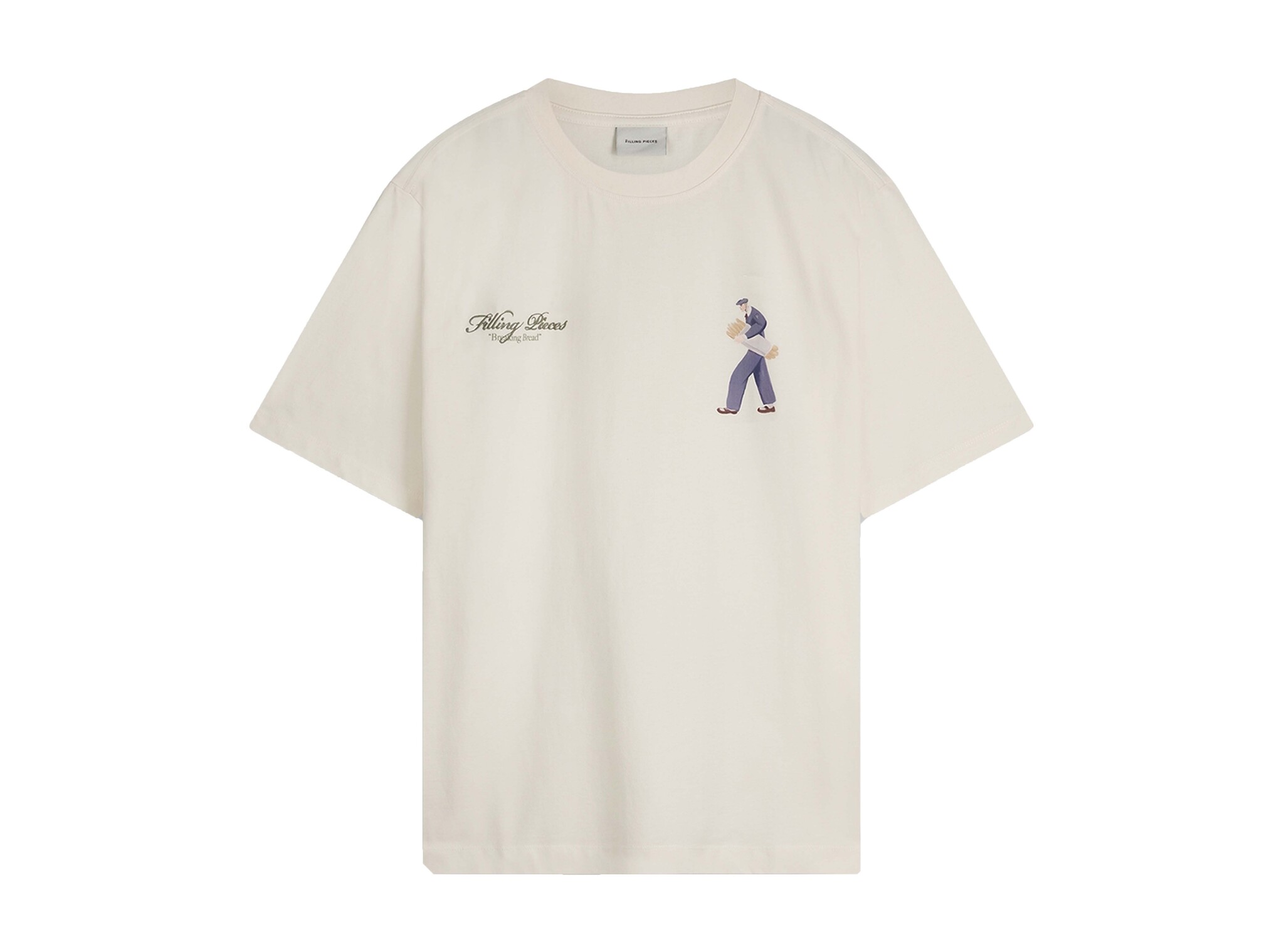 Filling Pieces Clothing Bakery Tee Antique White 500286