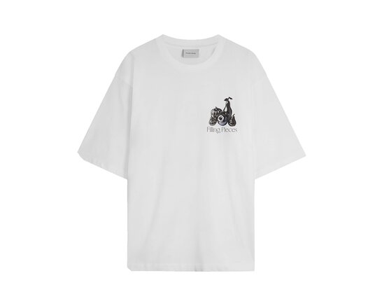 Boxy Tee Chrome Fruit White 501291 Filling Pieces Clothing Boxy Tee Chrome Fruit White 501291