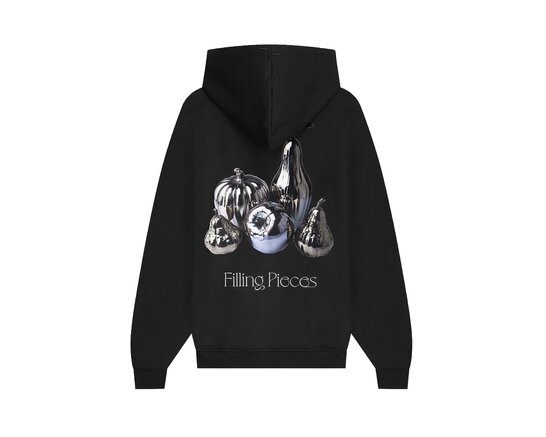 Zip Hoodie Chrome Fruit Black 501291 Filling Pieces Clothing Zip Hoodie Chrome Fruit Black 501291