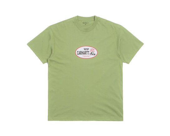 Carhartt WIP S/S Harlequin BBQ Tee Gentle Green I036245 9