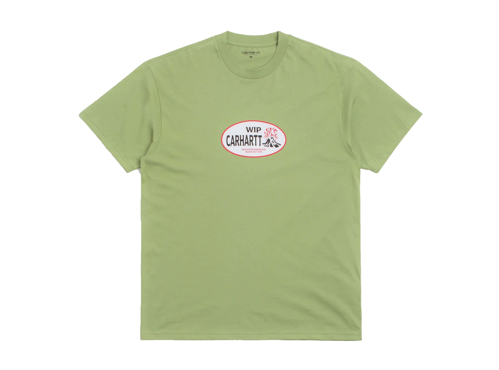 Carhartt WIP S/S Harlequin BBQ Tee Gentle Green I036245 9