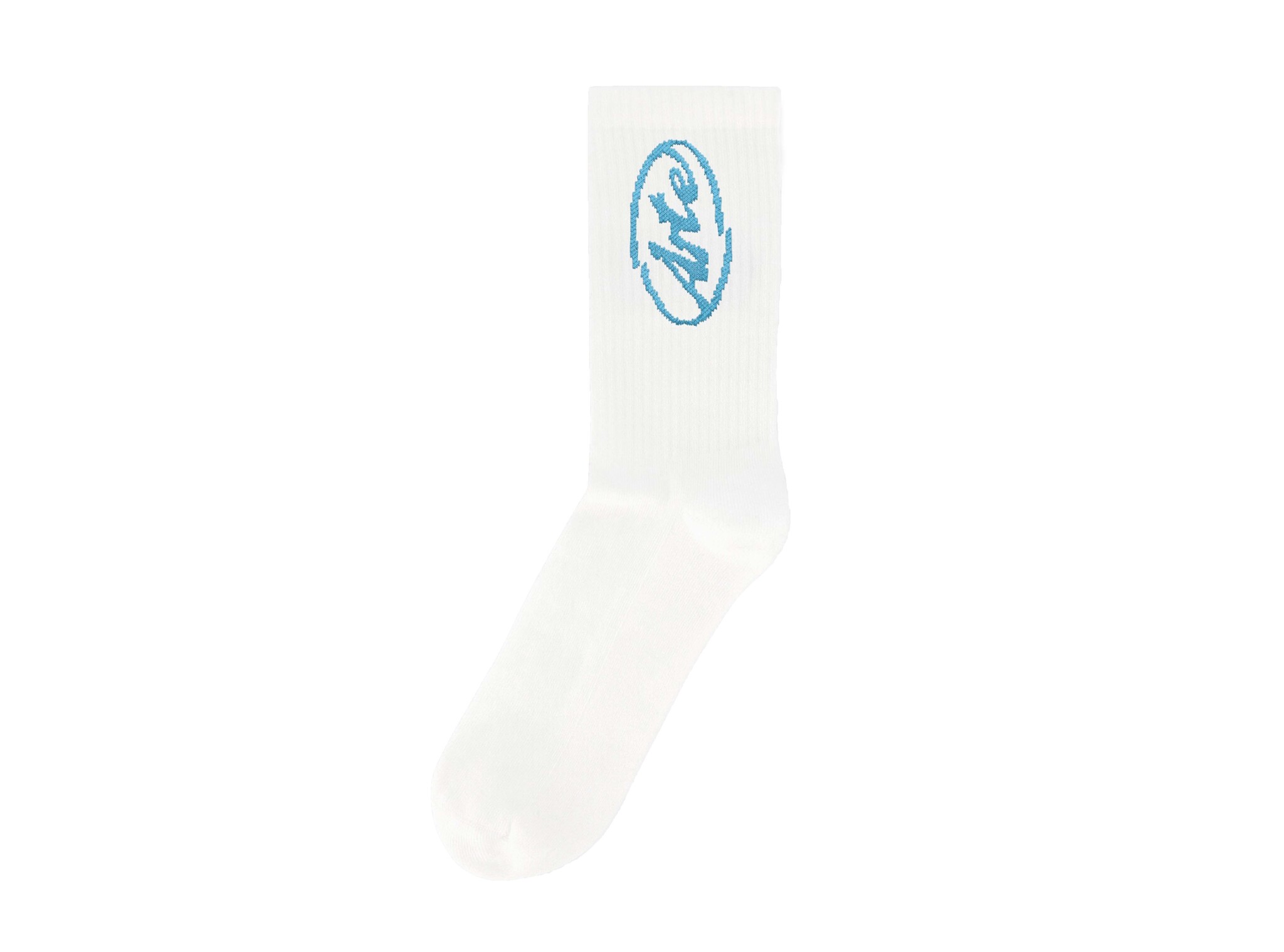 Circle Logo Socks White SS26 193M Arte Antwerp Circle Logo Socks White SS26 193M