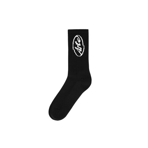 Circle Logo Socks Black  SS26 193M