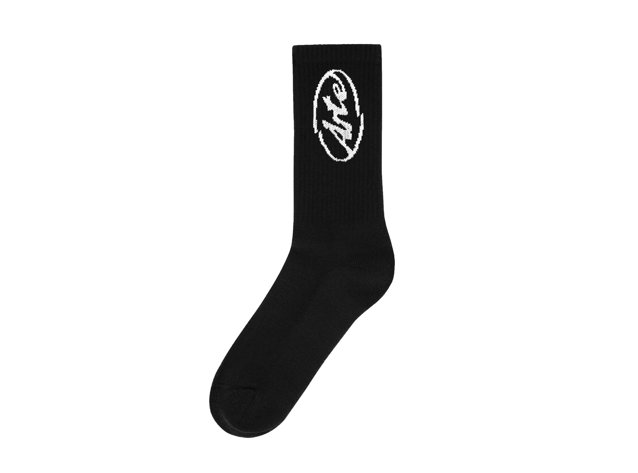 Arte Antwerp Circle Logo Socks Black SS26 193M