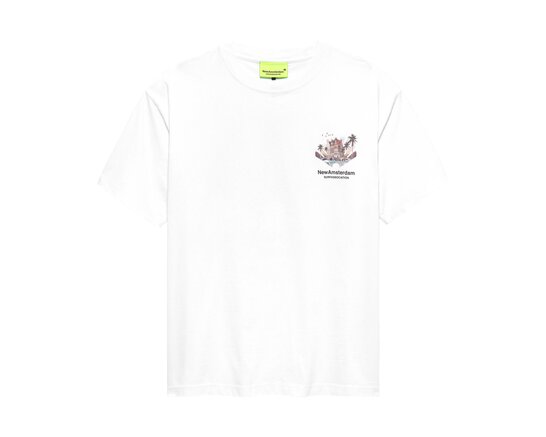 New Amsterdam Surf Association Tropical Tee White 2601074001