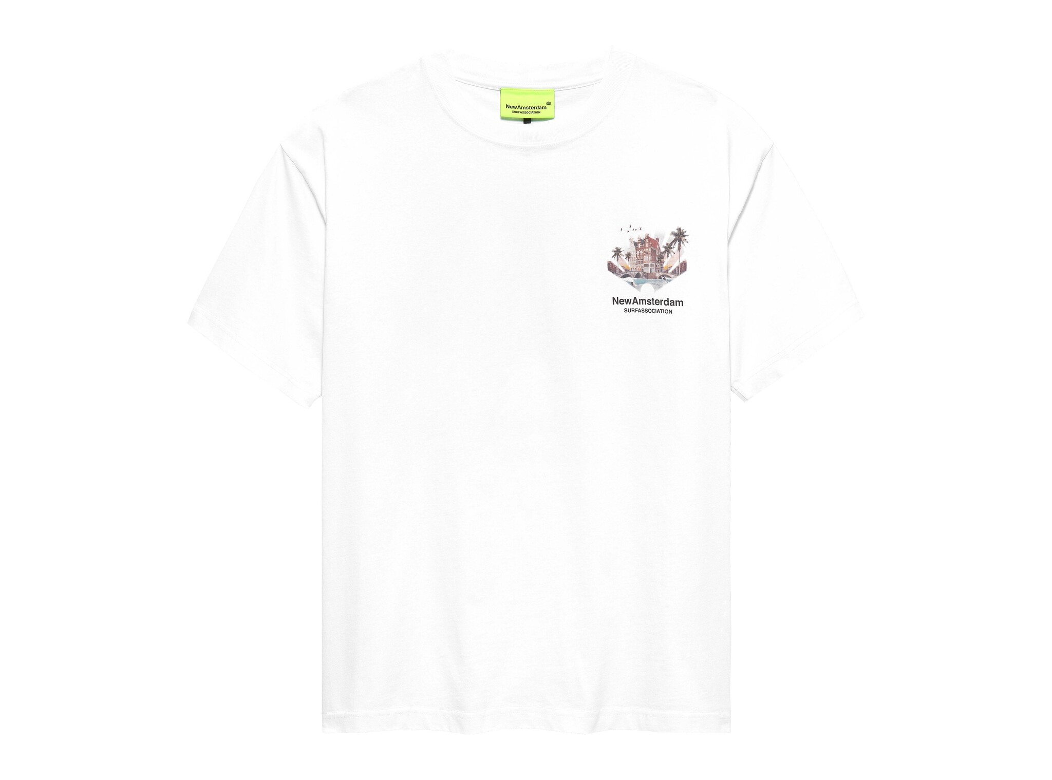 New Amsterdam Surf Association Tropical Tee White 2601074001