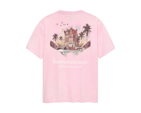 New Amsterdam Surf Association Tropical Tee Pink Lady 2601074003