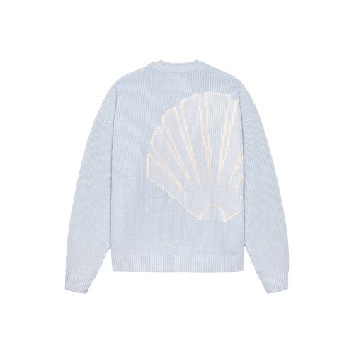 Big Logo Crewneck Baby Blue Ecru 2601032002