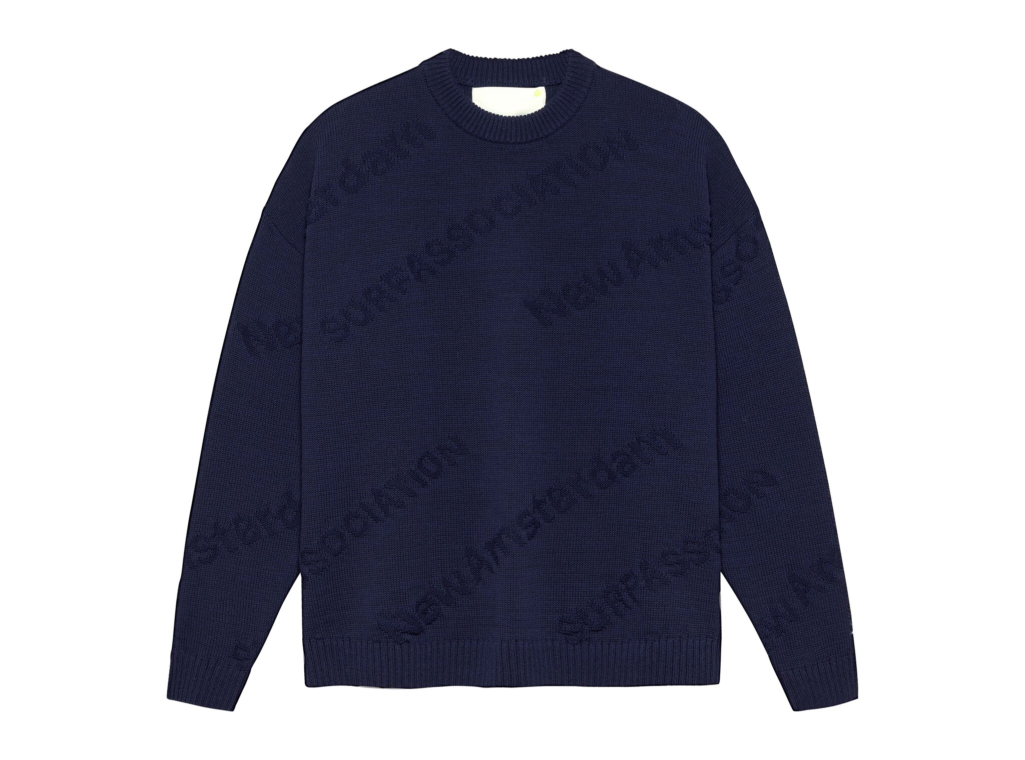 New Amsterdam Surf Association Logo Jacquard Crewneck Night 2601033002